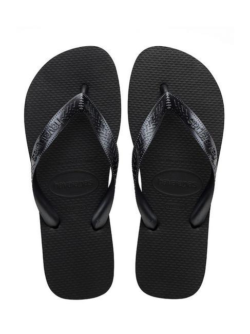 HAVAIANAS TOP TIRAS SENSES Tongs NOIR - Chaussures Femme