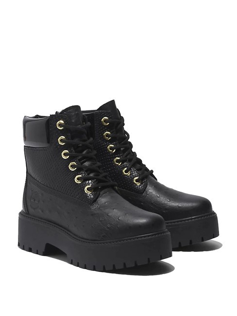 TIMBERLAND STONE STREET Bottines imperméables Jetblack - Chaussures Femme