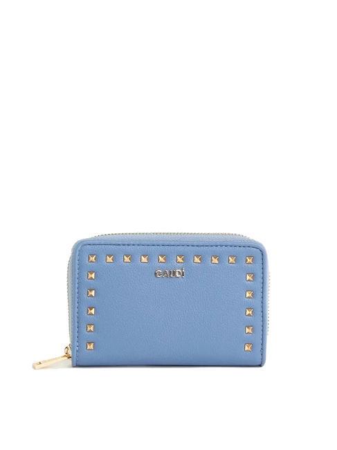 GAUDÌ VENICE Petit portefeuille zippé autour azul - Portefeuilles Femme