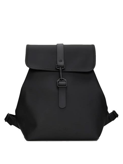 RAINS BUCKET BACKPACK Sac à dos noir - Sacs à dos pour l'École & les Loisirs