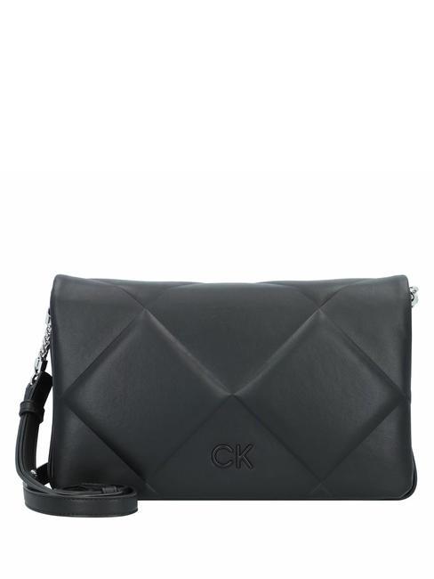 CALVIN KLEIN QUILT sac d'épaule pvh noir - Sacs pour Femme