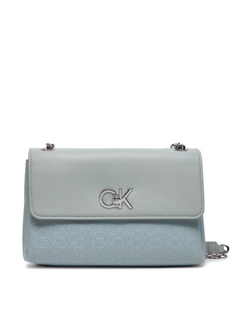 CALVIN KLEIN RE-LOCK Convertible Sac porté épaule/à bandoulière pigeon - Sacs pour Femme