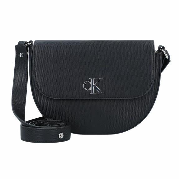 CALVIN KLEIN MINIMAL MONOGRAM Sac bandoulière pvh noir - Sacs pour Femme