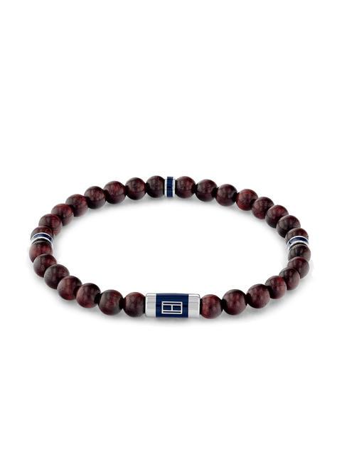 TOMMY HILFIGER WODE ROPE Bracelet perlé brun - Bracelets pour hommes