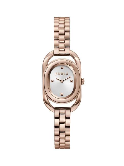 FURLA STUDS INDEX Montre uniquement l'heure rosace en acier - Montres