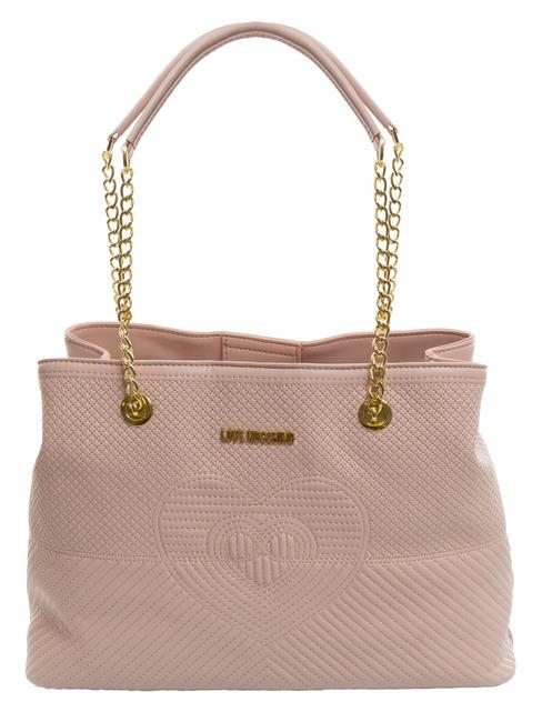 LOVE MOSCHINO QUILTED Sac bandoulière avec anse chaîne poudre pour le visage - Sacs pour Femme