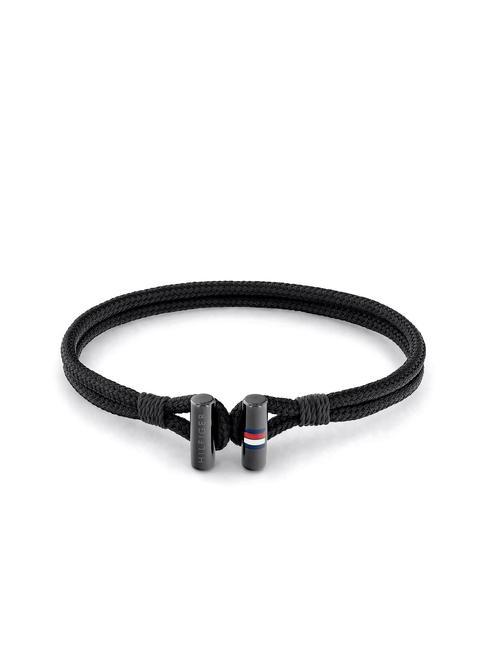 TOMMY HILFIGER NYLON Bracelet noir/bleu - Bracelets pour hommes