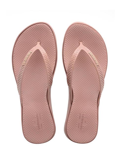 HAVAIANAS HIGH PLATFORM Tongs avec coin CROCUS / ROSE - Chaussures Femme