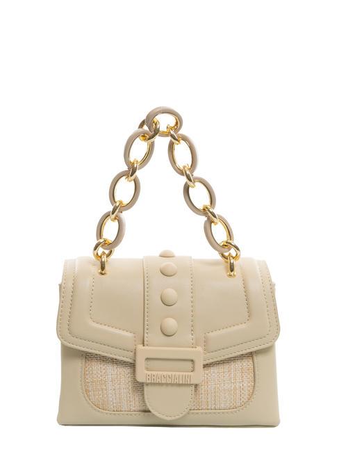 BRACCIALINI CHAIN  Sac à main, avec bandoulière beige - Sacs pour Femme