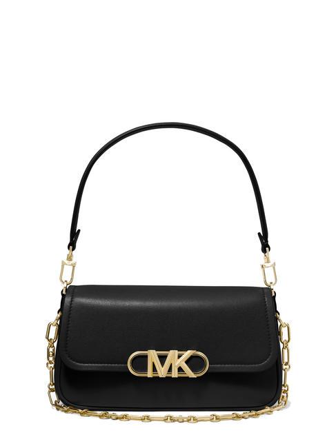 MICHAEL KORS PARKER Sac avec anse chaîne et bandoulière noir - Sacs pour Femme