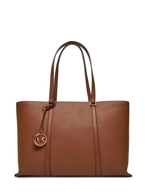 MICHAEL KORS TEMPLE Sac cabas porté épaule en cuir bagage - Sacs pour Femme