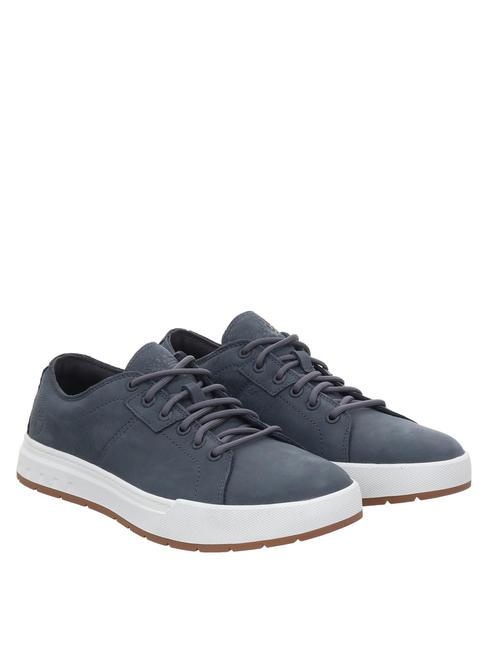 TIMBERLAND MAPLE GROVE  Baskets en cuir nubuck bleu foncé - Chaussures Homme