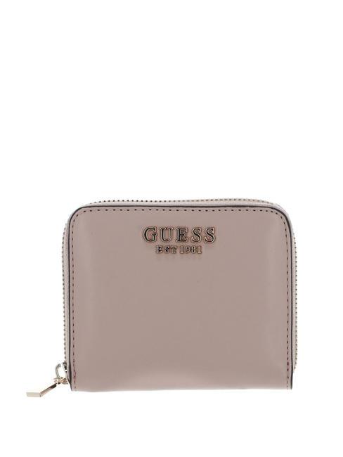 GUESS LAUREL Petit portefeuille beige clair - Portefeuilles Femme