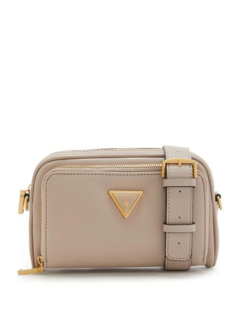 GUESS COSETTE  Mini sac à bandoulière taupe - Sacs pour Femme