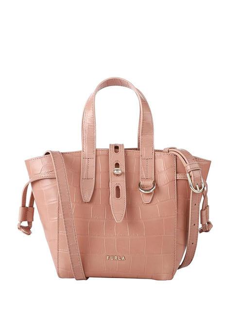 FURLA NET Sac à main St. en cuir de coco poudre pour le visage - Sacs pour Femme