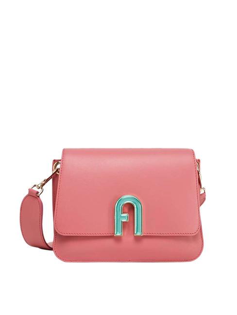 FURLA GEMMA Sac bandoulière en cuir nénuphar - Sacs pour Femme