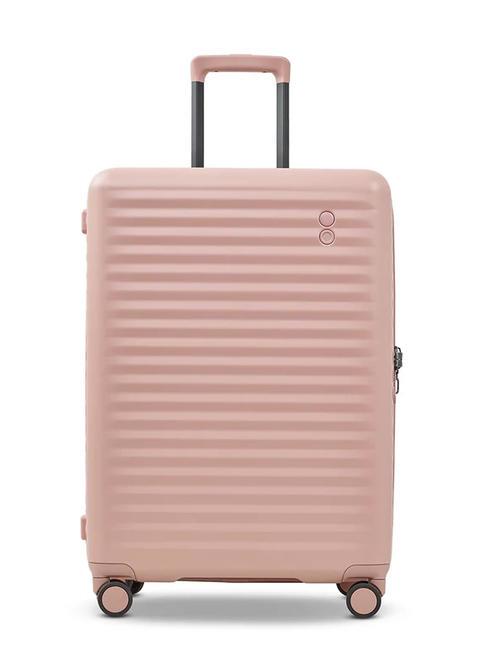 ECHOLAC CELESTRA S Chariot extensible moyen rose - Valises Rigides