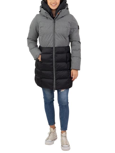 DEKKER CIRRUS LT Doudoune à capuche gris mélangé - noir - Doudounes femme