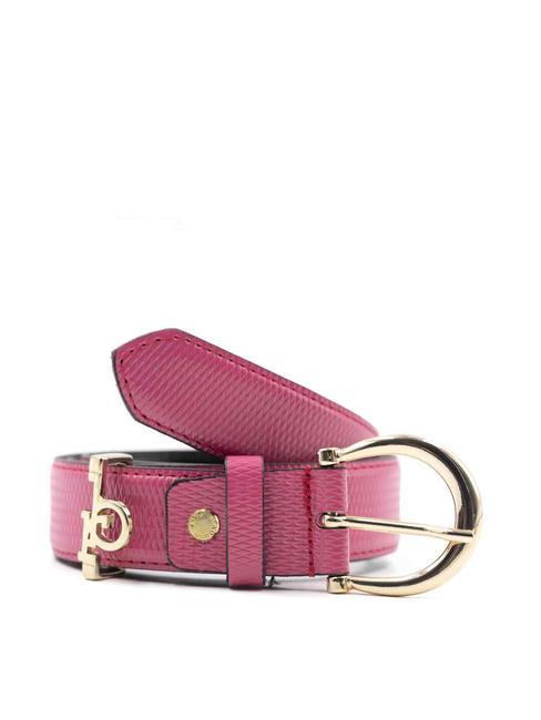 ROCCOBAROCCO RB LIZZARD Ceinture fabriquée en Italie fuchsia - Ceintures