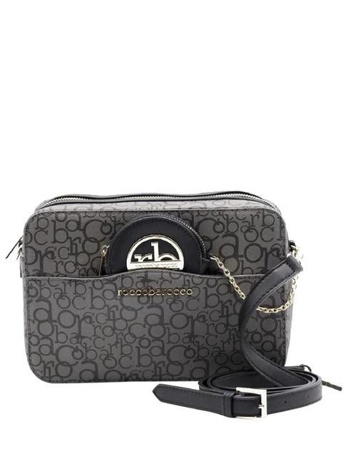 ROCCOBAROCCO GIADA Sac bandoulière pour appareil photo gris noir - Sacs pour Femme