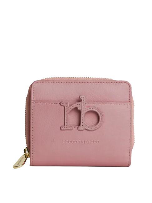 ROCCOBAROCCO JIPSY  Porte-feuille en cuire rose - Portefeuilles Femme