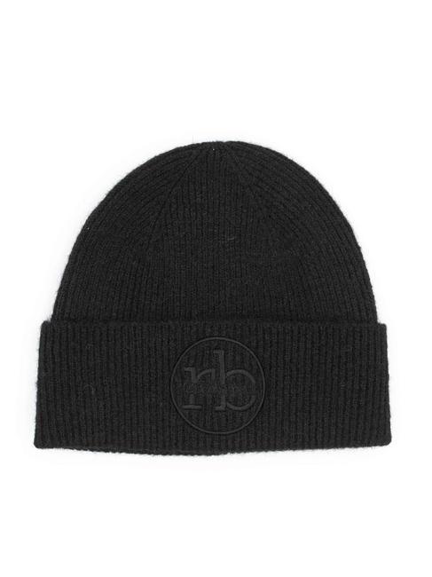 ROCCOBAROCCO RB Bonnet d'hiver avec logo noir - Bonnets