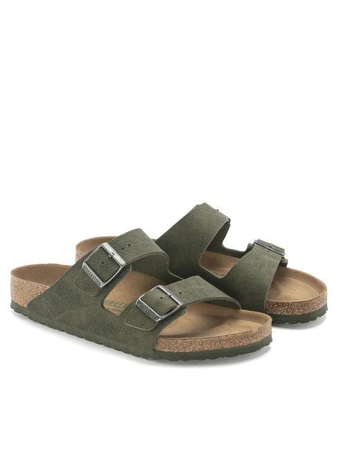 BIRKENSTOCK ARIZONA Chausson à deux bandes Thym poussière du désert - Chaussures Homme