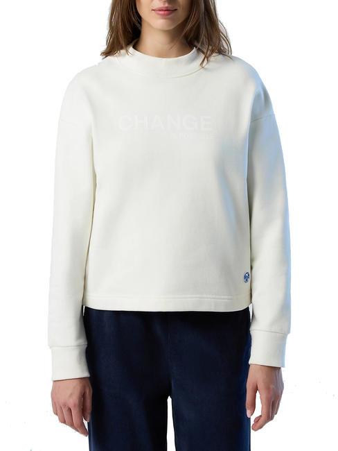 NORTH SAILS CHANGE IS POSSIBLE Sweat-shirt en coton Guimauve - Sweat-shirts pour femmes