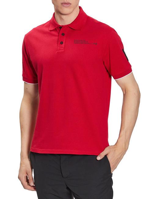 NORTH SAILS MASERATI Polo manches courtes en coton stretch piment - chemise polo