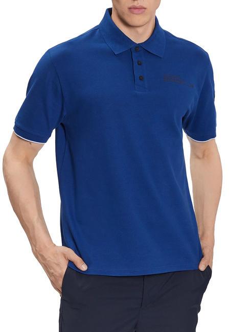 NORTH SAILS MASERATI Polo manches courtes en coton stretch bleu électrique - chemise polo