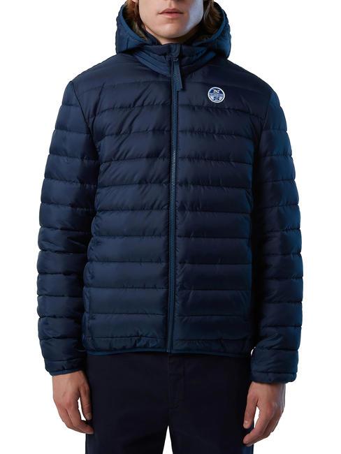 NORTH SAILS SKY HOODIE Veste à capuche bleu sarcelle - Doudounes homme