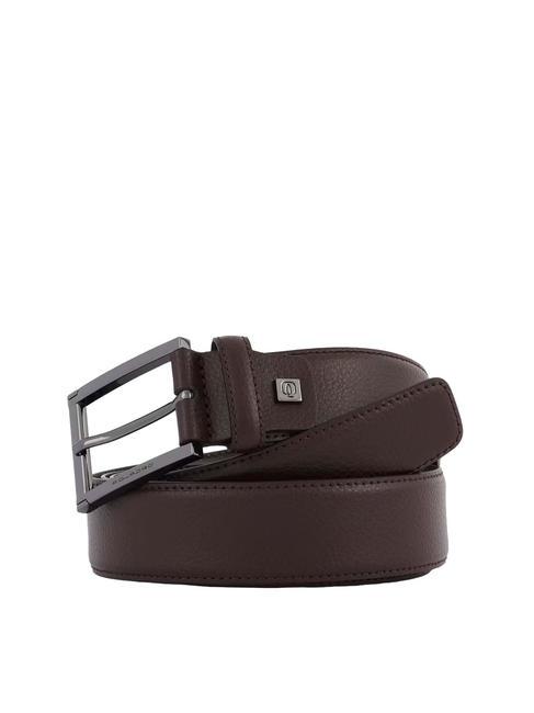 PIQUADRO MODUS RESTYLING Ceinture en cuir MARRON - Ceintures