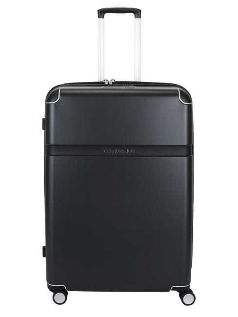 CERRUTI 1881 Grand chariot extensible noir - Valises Rigides