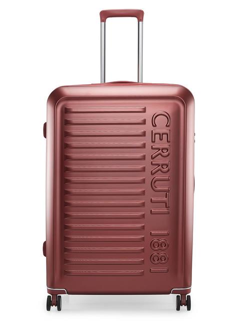 CERRUTI 1881 Grand chariot extensible Bourgogne - Valises Rigides