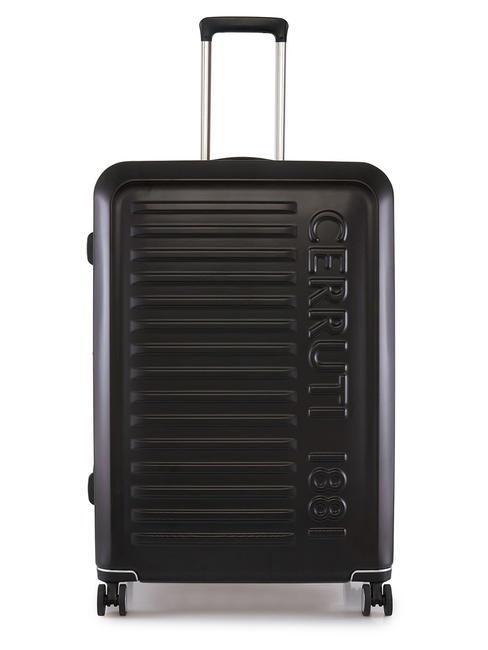 CERRUTI 1881 Grand chariot extensible noir - Valises Rigides