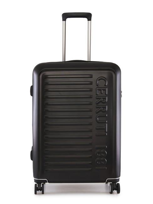 CERRUTI 1881 Chariot extensible moyen noir - Valises Rigides