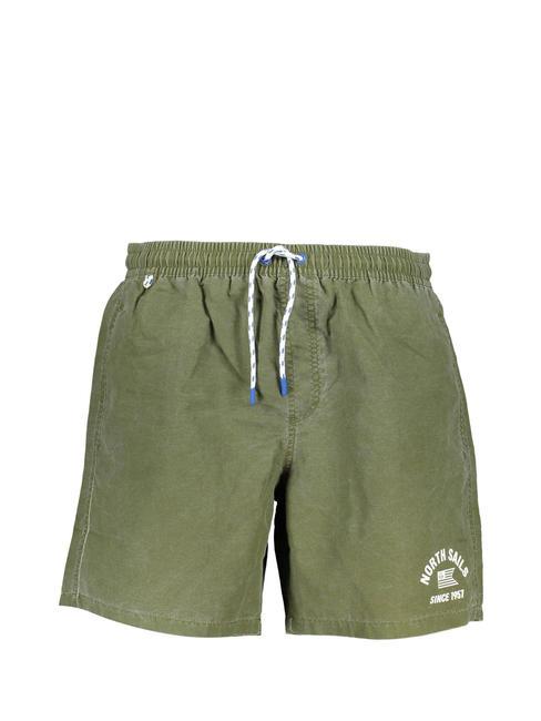 NORTH SAILS BASIC VOLLEY Maillot de bain vert militaire - Maillots de bain