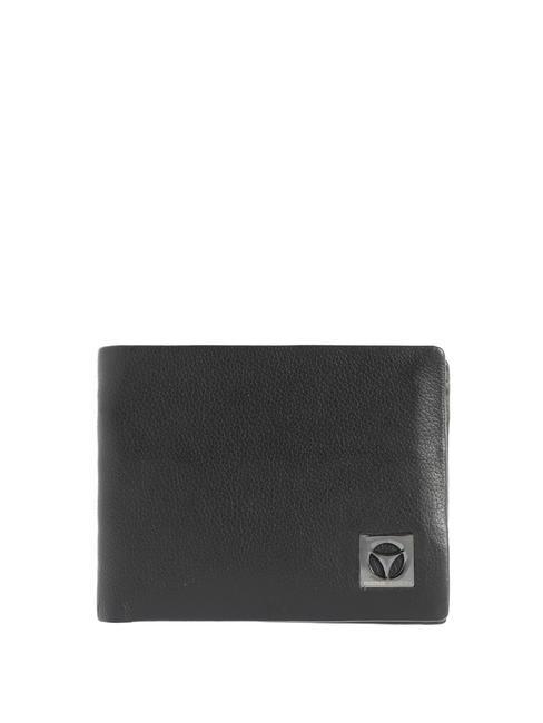 MOMO DESIGN CALF  Porte-feuille en cuire noir - Portefeuilles Homme