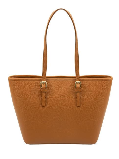 LESAC CHIARA Sac cabas en cuir Dollar cuir foncé - Sacs pour Femme