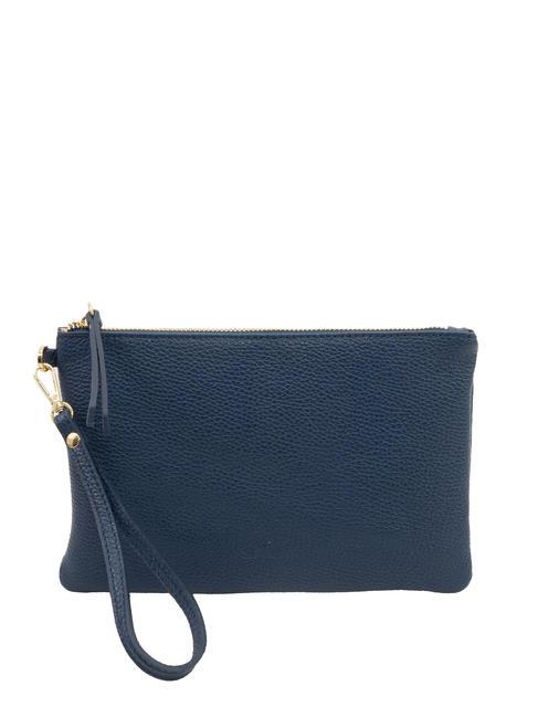 LESAC ROBERTA Pochette en cuir Dollar jeans - Sacs pour Femme