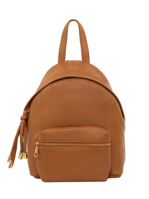 LESAC VANESSA Sac à dos en cuir Dollar cuir foncé - Sacs pour Femme