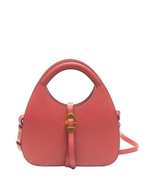 COCCINELLE COSIMA Sac à main en cuir martelé canneberges - Sacs pour Femme