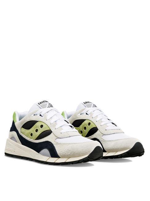 SAUCONY SHADOW 6000  Baskets gris/vert/noir - Chaussures Homme