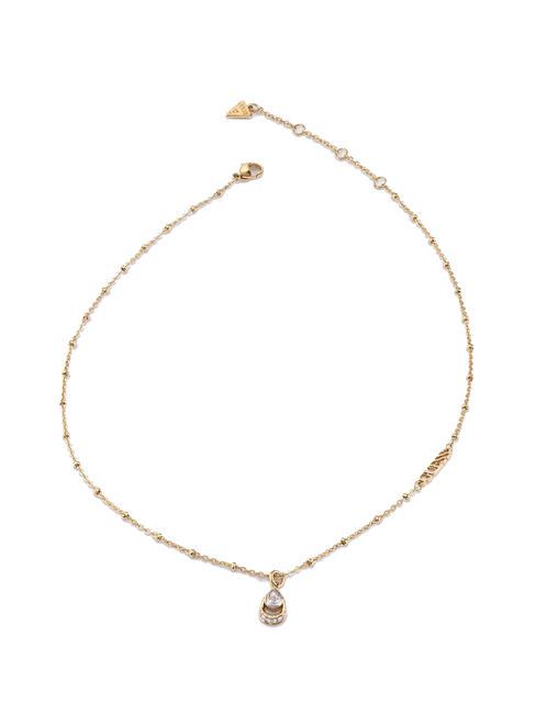 GUESS LOLLIPOP Collier avec pendentif or jaune - Colliers