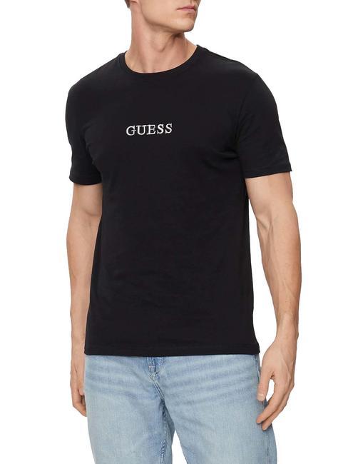 GUESS SS CN T-shirt en cotton jetbla - T-shirt