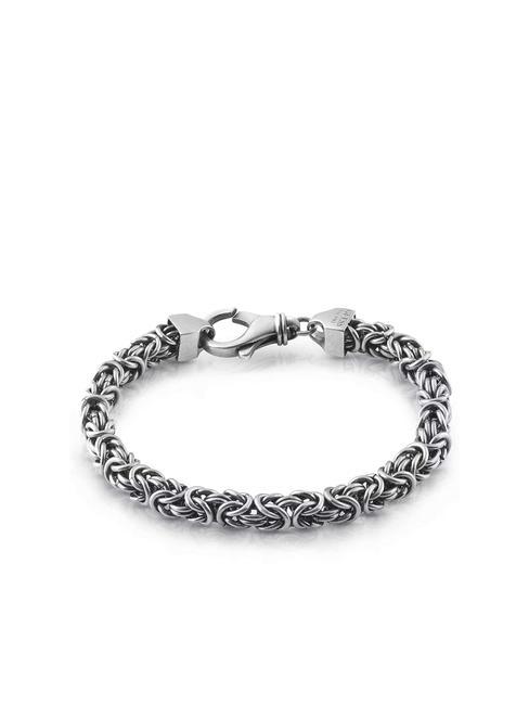 GUESS BIZANTINE Bracelet Argent ancien - Bracelets pour hommes