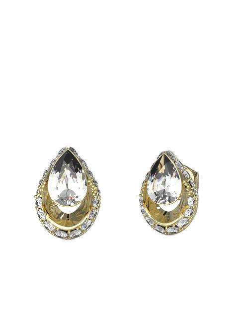 GUESS LOLLIPOP Boucles d'oreilles avec zircons or jaune - Boucles d'oreilles