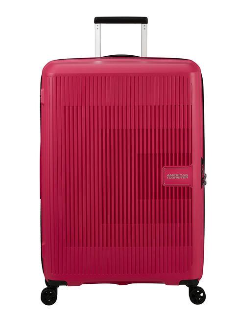 AMERICAN TOURISTER AEROSTEP Chariot extensible de grande taille éclair rose - Valises Rigides