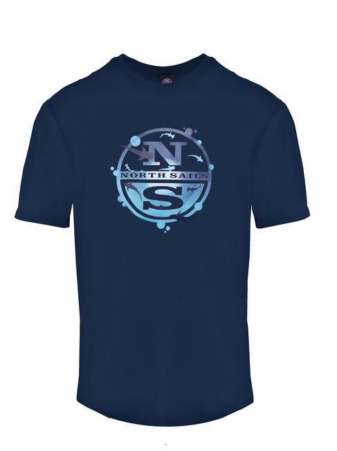 NORTH SAILS SEA LOGO T-shirt en cotton bleu marine - T-shirt
