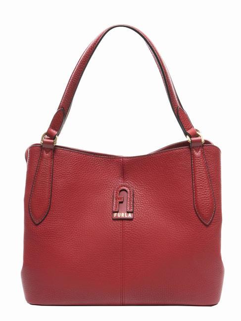 FURLA DAFNE Sac bandoulière, en cuir CABERNET - Sacs pour Femme